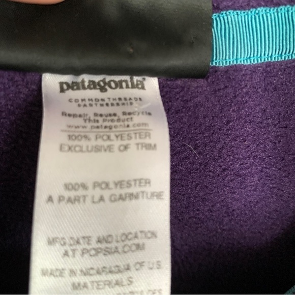 Patagonia Synchilla Snap Neck Long Sleeve Size S - Picture 6 of 6